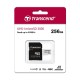 Transcend 256GB Micro SD UHS-I U3 Memory Card with TS256GUSD300S-A Adapter